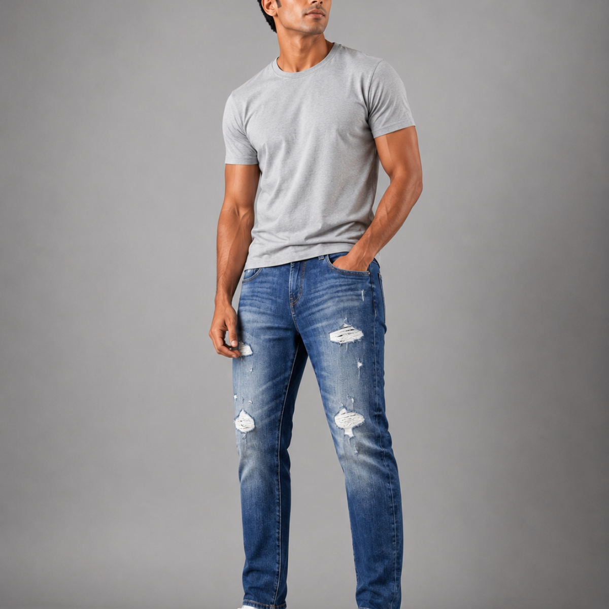 Aeropostal Grinding Slim Fit Denim (Blue)