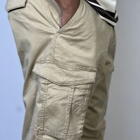 6 Pocket Tactical Cargo Pants – Beige Khaki