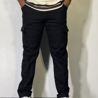 6 Pocket Tactical Cargo Pants – Black