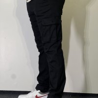 6 Pocket Tactical Cargo Pants – Black