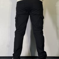 6 Pocket Tactical Cargo Pants – Black