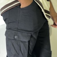 6 Pocket Tactical Cargo Pants – Black