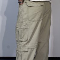 Baggy Fit 8-Pocket Cargo – Light Olive