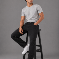C&A Straight Fit Denim (Black)