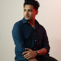 GANT Signature Dark Blue and Sky Blue Micro Stripe Shirt