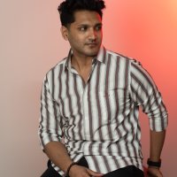 GANT Signature White-Charcoal-Red Multi Stripe Shirt