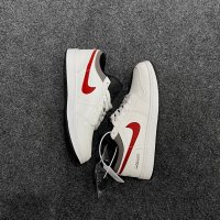 J-1 LOW WHITE GYM RED (1:1 PREMIUM)