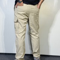 Projek Raw 6 Pocket Relaxed Fit Cargo Pants - Beige