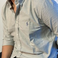 Ralph Lauren Oxford Cotton Premium - Light Grey