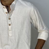 Remi Cotton Katua - Regular Collar - Off White