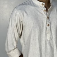 Remi Cotton Katua - Regular Collar - Off White