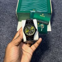 Rolex Land-Dweller- Green Honeycomb Dial