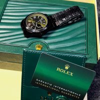 Rolex Land-Dweller- Green Honeycomb Dial