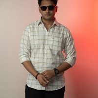 Tommy Hilfiger Off White Pastels Check Shirt